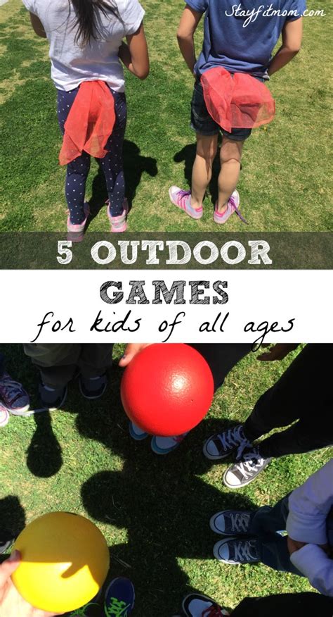 5 Outdoor Games for Kids • The Pinning Mama