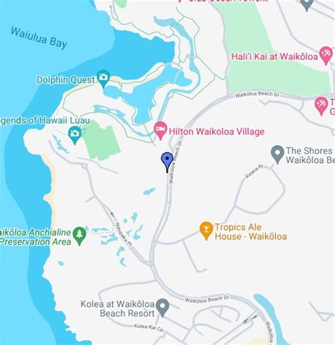 Hilton Waikoloa Village Map – Map Of The Usa With State Names