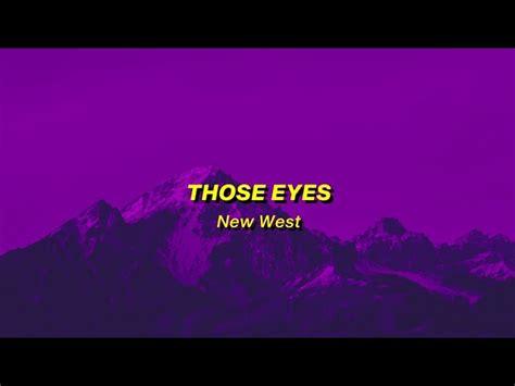 those eyes - new west lyrics Chords - Chordify