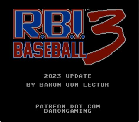 R.B.I. Baseball 3 - 2023 - RBI Baseball - TBORG