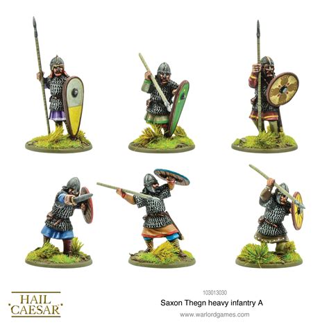 Hail Casear: Anglo-Saxon Thegns | Warlord Games