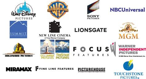 Touchstone pictures, Sony pictures, New line cinema