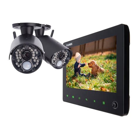 Lorex LW2762H - Monitor / DVR + camera(s) - wireless - 7" LCD - 4 ...