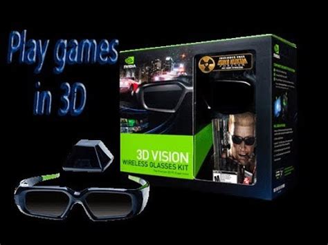 how to setup Nvidia Stereoscopic 3D to Play games in 3d with Discover ...