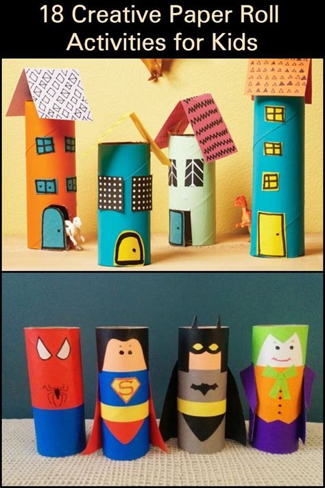 Creative Paper Roll Projects for Kids - Craft projects for every fan ...