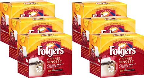 Folgers Coffee Singles Classic Roast Coffee Bags (114 count) | eBay