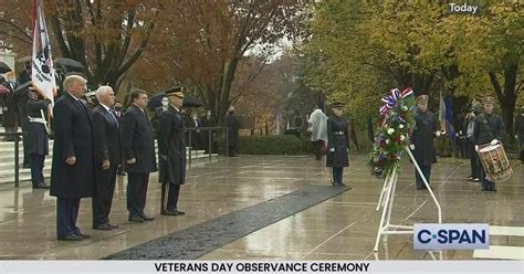 Veterans Day Observance at Arlington Cemetery | C-SPAN.org