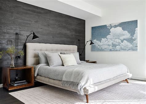 Bedrooms with Gray Accent Walls: Modern and Adaptable | Decoist