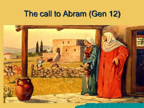 God calls Abram | Picture Story of the Bible | Pinterest | Picture story and Bible