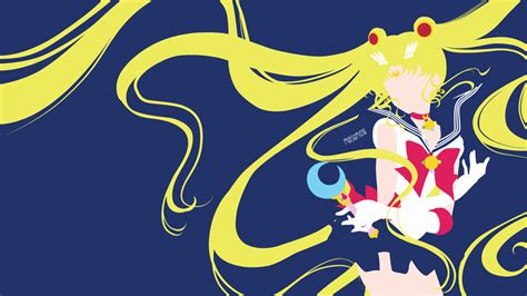 Sailor Moon from Sailor Moon Crystal | Minimalist by matsumayu on ...