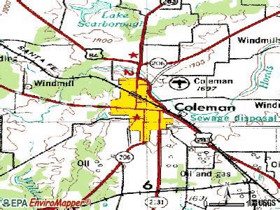 Coleman, Texas (TX 76834) profile: population, maps, real estate, averages, homes, statistics ...