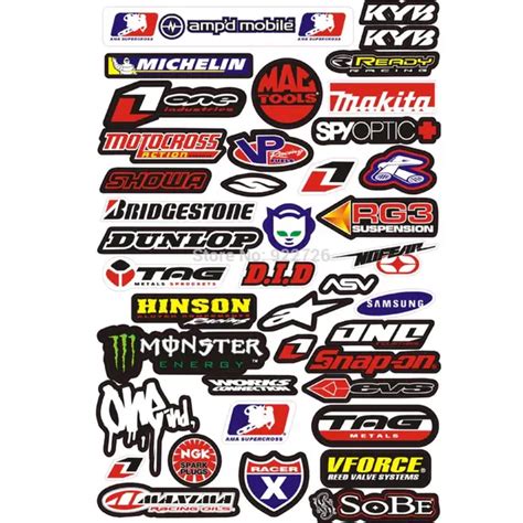 High Quality Street bike off road motorcycle 3M Motocross decals waterproof sunscreen Dirt Pit ...