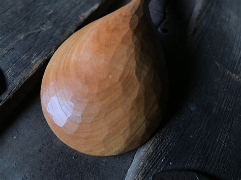 10” ladle, serving ladle, wooden spoon, hand carved wooden spoon