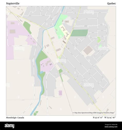 Napierville map Cut Out Stock Images & Pictures - Alamy