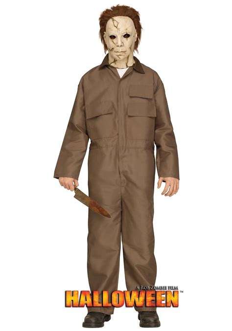 Rob Zombie Halloween Michael Myers Costume for Teens | Scary Costumes