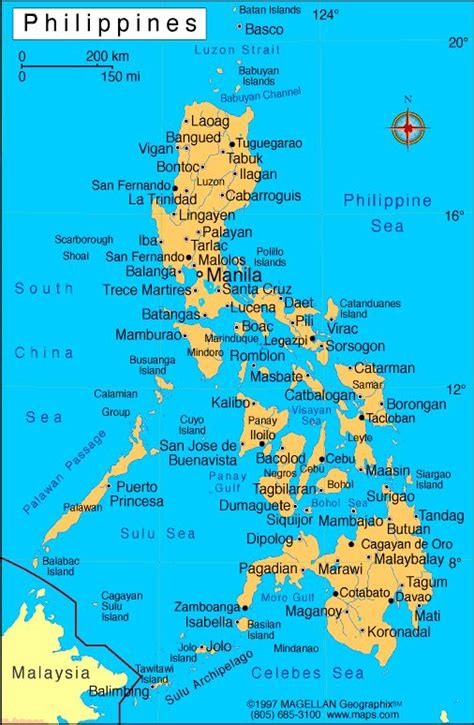 Show Me The Map Of The Philippines - Cities And Towns Map