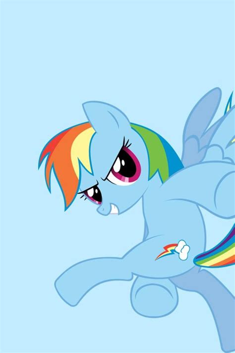 My Little Pony - iPhone Wallpapers - Rainbow Dash by doctorpants on ...