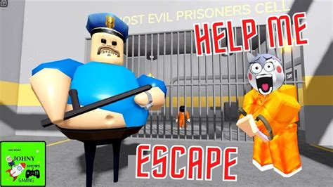 Help Me Escape BARRY'S PRISON RUN Roblox Escape Simulator Game - YouTube