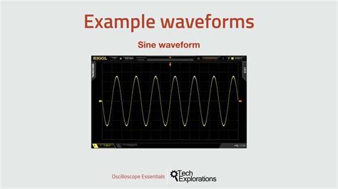 Example Waveforms that you will frequency see in an oscilloscope