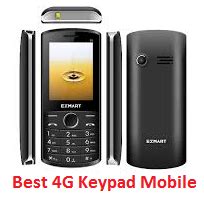 Best 4G Keypad Mobile Under 2000, Best Feature Phone to Buy in 2017 (India)