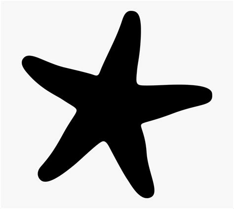 Starfish Silhouette Png - Sea Star Silhouette Png, Transparent Png , Transparent Png Image - PNGitem