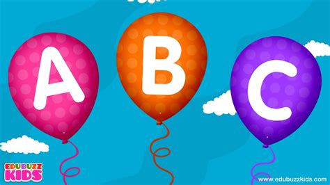 ABC Songs for Children | ABC Balloon Song - YouTube