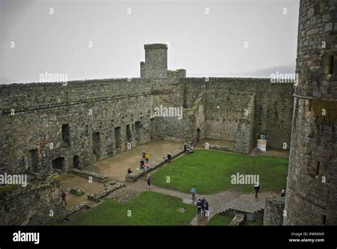 Harlech Castle, Harlech, Gwynedd, North Wales, UK Stock Photo - Alamy