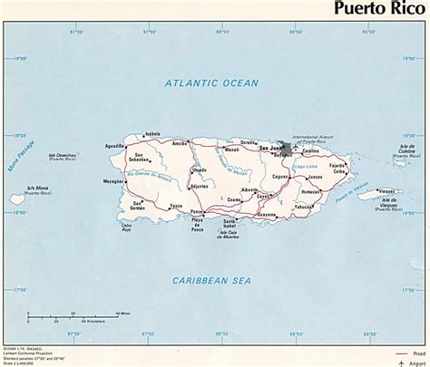 Printable Map Of Puerto Rico Blank Simple | Maps Usa A Free With Regard ...