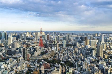 Aerial View of Tokyo City, Japan Stock Image - Image of asia, asian: 187981739