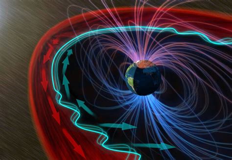 La magnetósfera de la Tierra "frena" al viento solar • Tendencias21