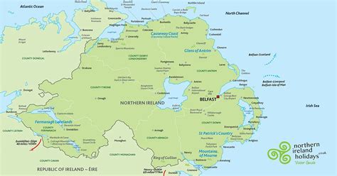 Interactive Tourist Map of Northern Ireland