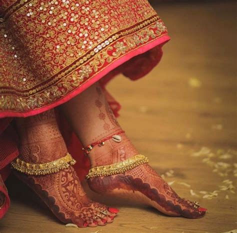 Payal Designs For Brides #bride #payal #anklet #indianbrides # ...