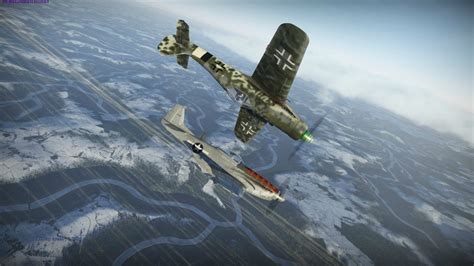 Top gun with my P51 VS an FW190 : r/Warthunder