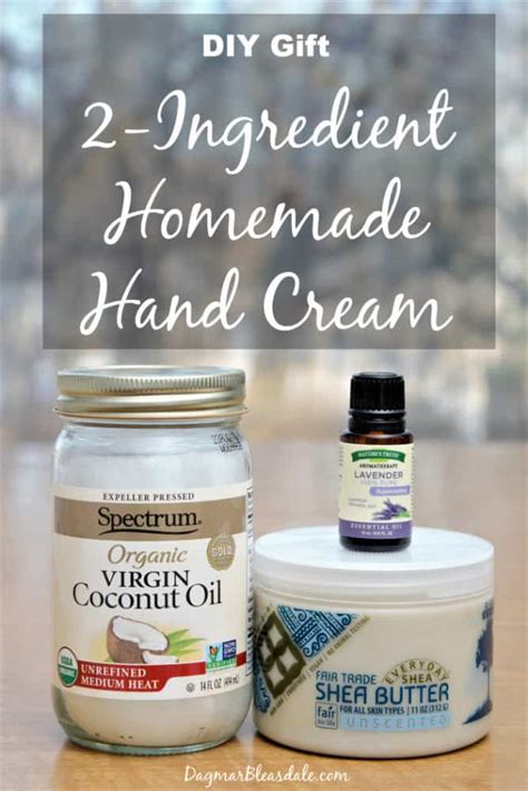 Homemade Hand Cream Recipe: All Natural and Just 2 Ingredients