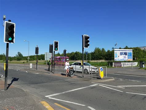 Toucan crossing on Falkirk Road © Stephen Craven :: Geograph Britain and Ireland