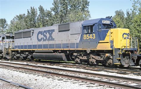 CSX EMD SD50 locomotive # 8543, the fifth engine in a lash… | Flickr