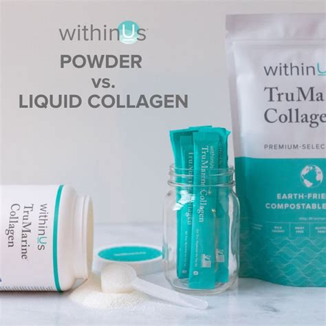 Collagen Powder vs. Liquid Collagen – withinUs Natural Health - US