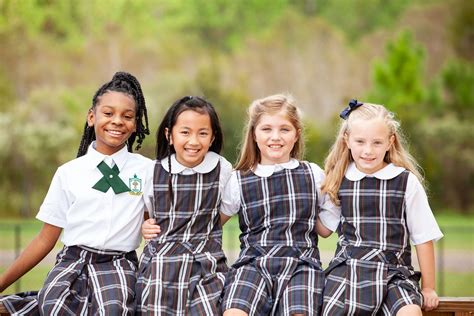 Girls on Early Childhood Deck - St. Patrick Catholic School