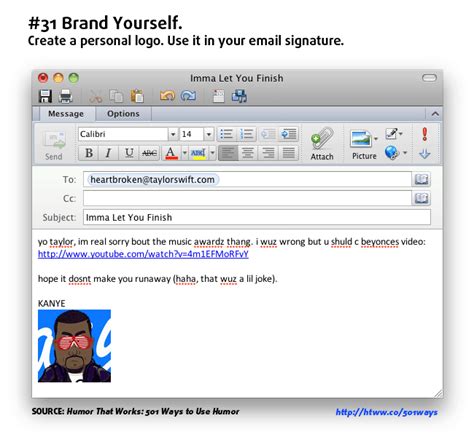 Stand Out In The Inbox With These Funny Email Signatures (Examples ...