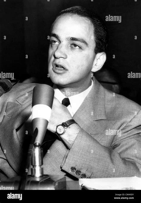 Roy cohn mccarthy army hearings 1954 hi-res stock photography and ...