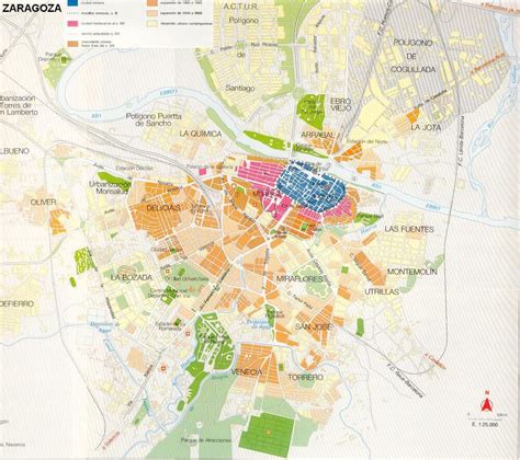 Zaragoza map - Full size | Gifex