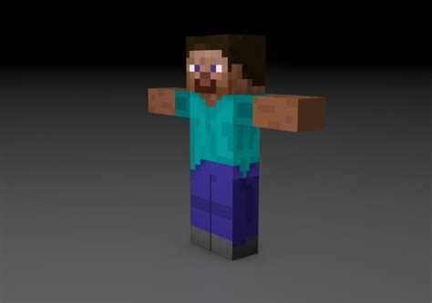 Steve minecraft | CGTrader