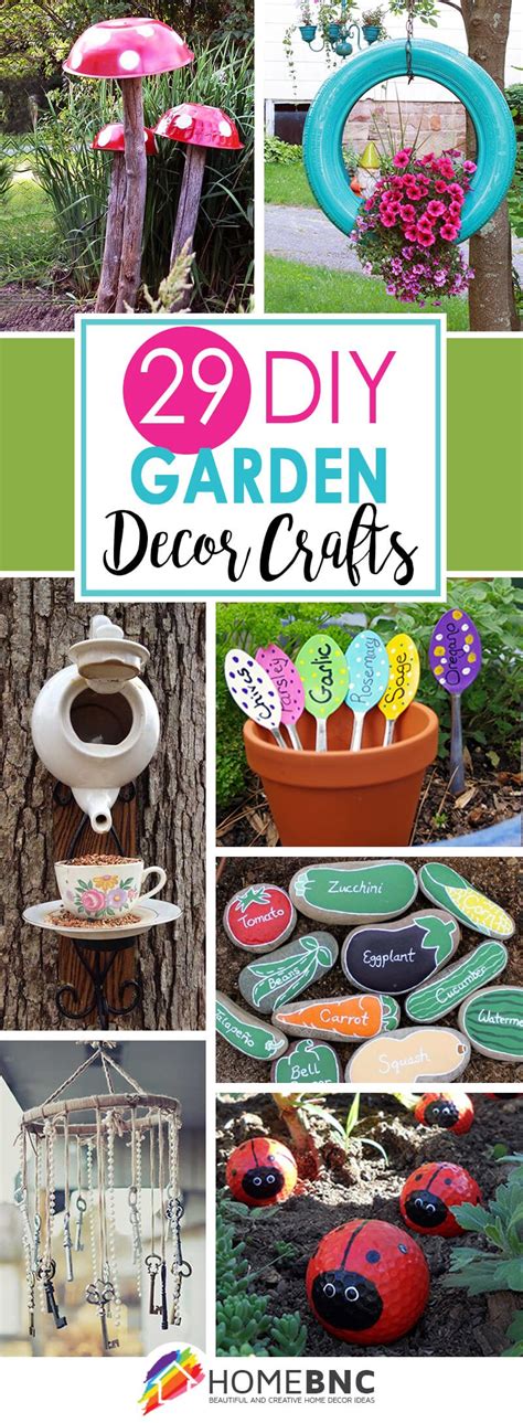 29 Best DIY Garden Crafts (Ideas and Designs) for 2017