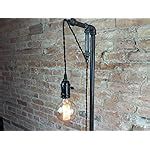 Industrial Floor Lamp - Edison Bulb Pendant