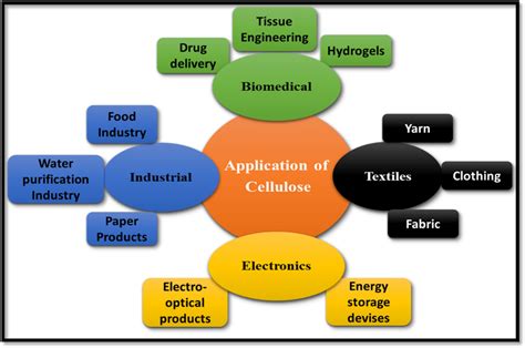 Applications of cellulose in various fields | Download Scientific Diagram