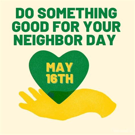 National Do Something Good for Your Neighbor Day Cards