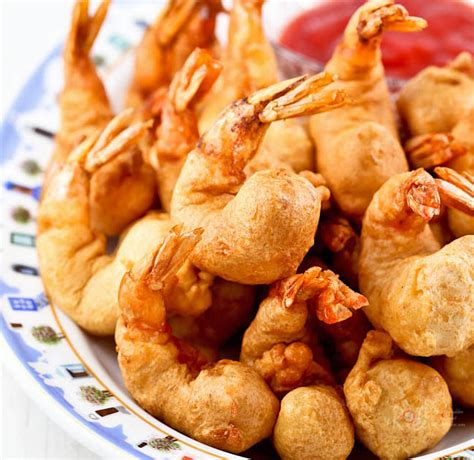 Golden Shrimp Puffs - the recipes