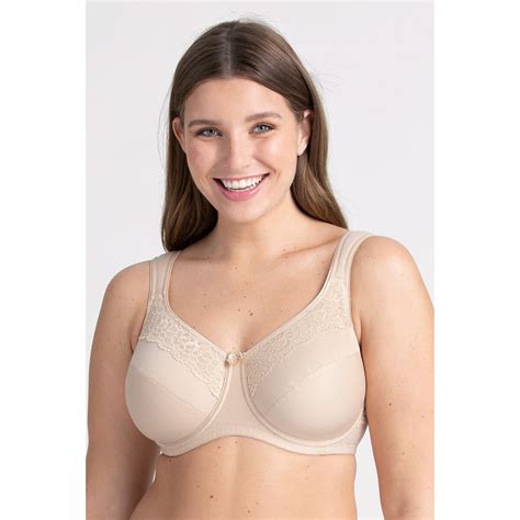 Cotton now minimiser bra in cotton mix Miss Mary Of Sweden | La Redoute