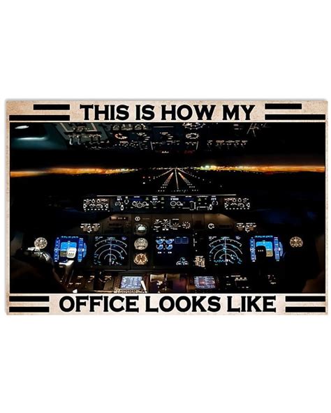 Pilot How My Office Looks Like | Teetiv.com