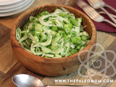 Simple Fennel Salad - The Paleo Mom